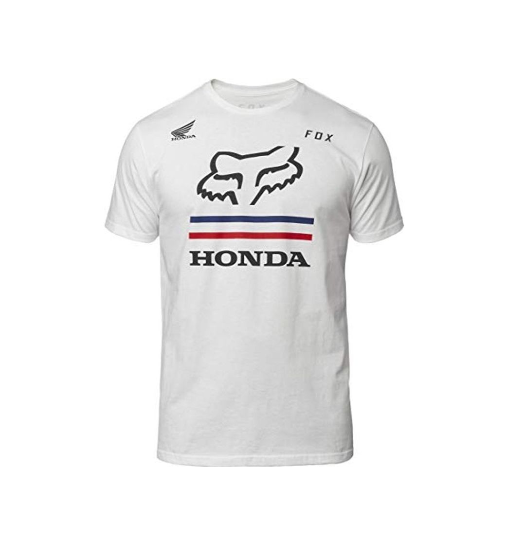 Social Fox Racing x Honda Men's Honda Premium Short Sleeve T Shirt White XL