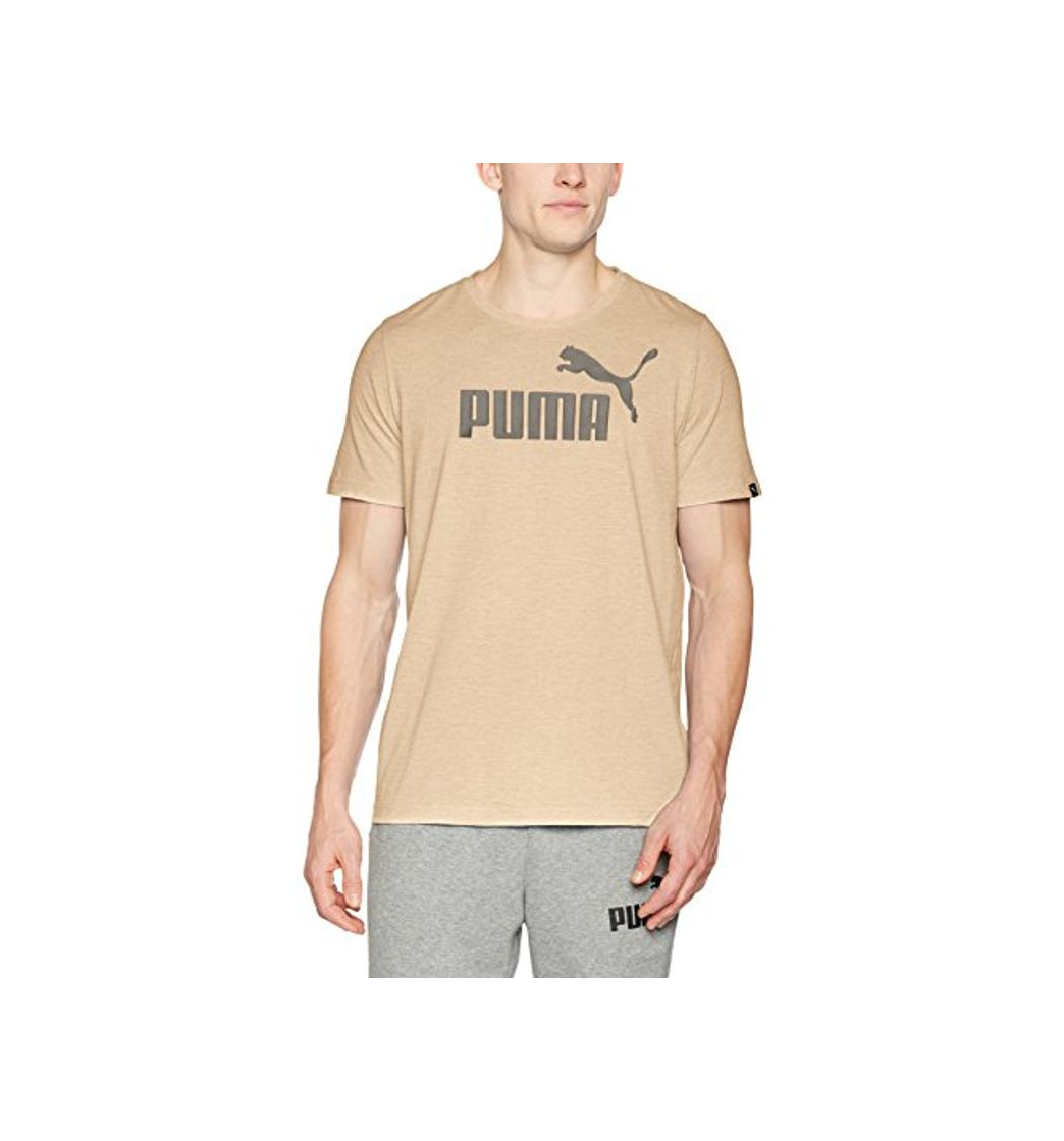 Product PUMA ESS No.1 Heather Camiseta Cuello Redondo Manga Corta Algodón, Poliéster -