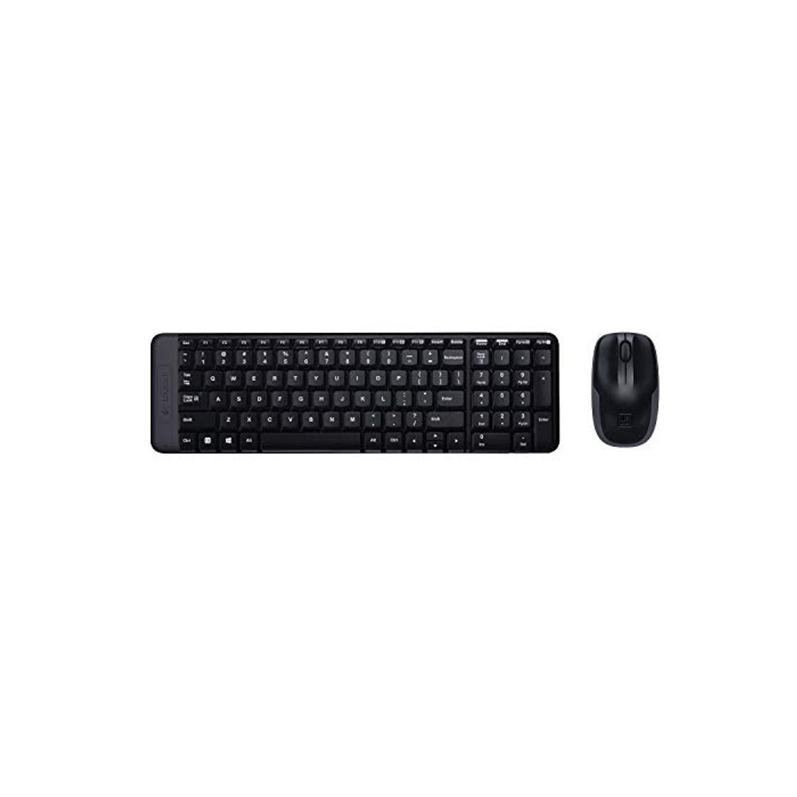 Social Logitech MK220 - Pack de teclado y ratón inalámbrico con USB