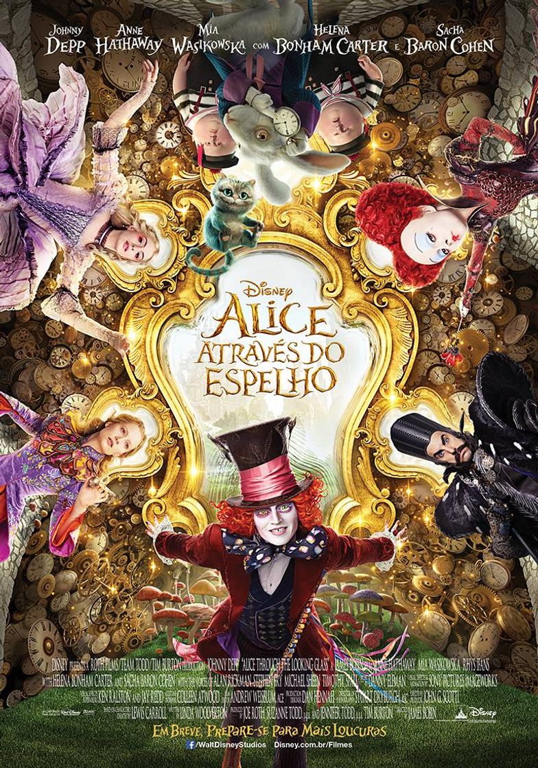 Películas FILME: Alice através do espelho.