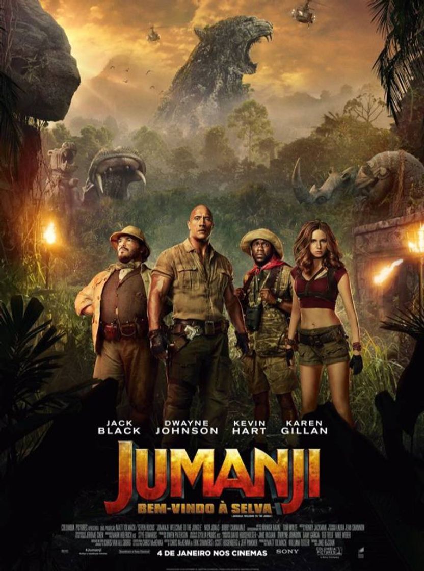 Películas FILME: Jumanji: Bem-vindo à selva.