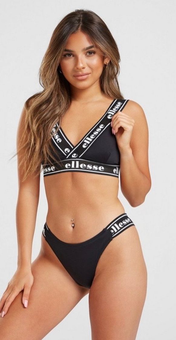 Moda Ellesse Bralette de Bikini Mesh Tape