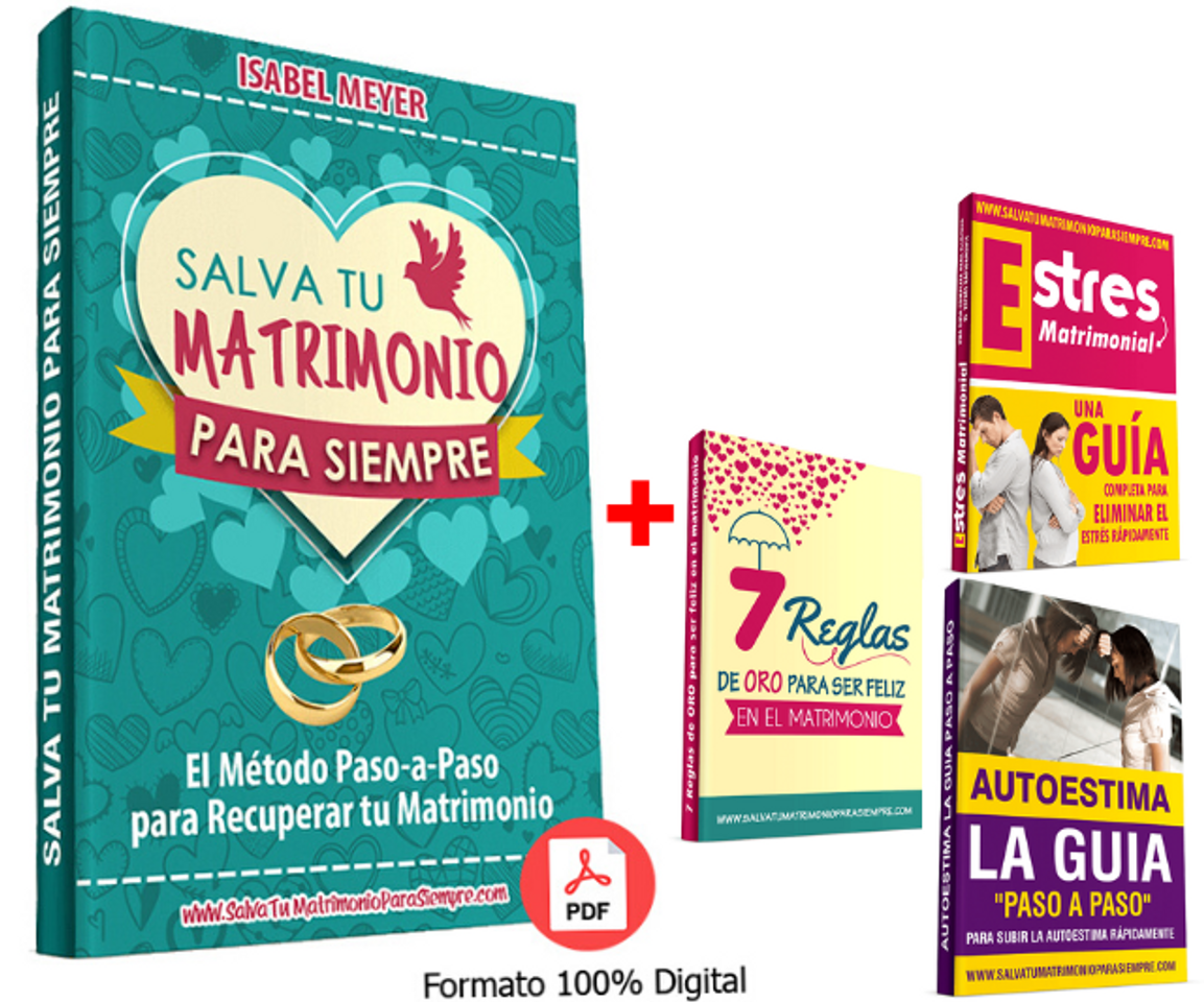 Libro Salva tu matrimonio para siempre