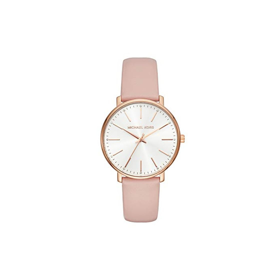 Moda Michael Kors Reloj Analogico para Mujer de Cuarzo con Correa en Cuero MK2741