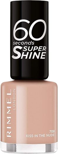 Rimmel London 60 Seconds Super Shine #708-Kiss in The Nude