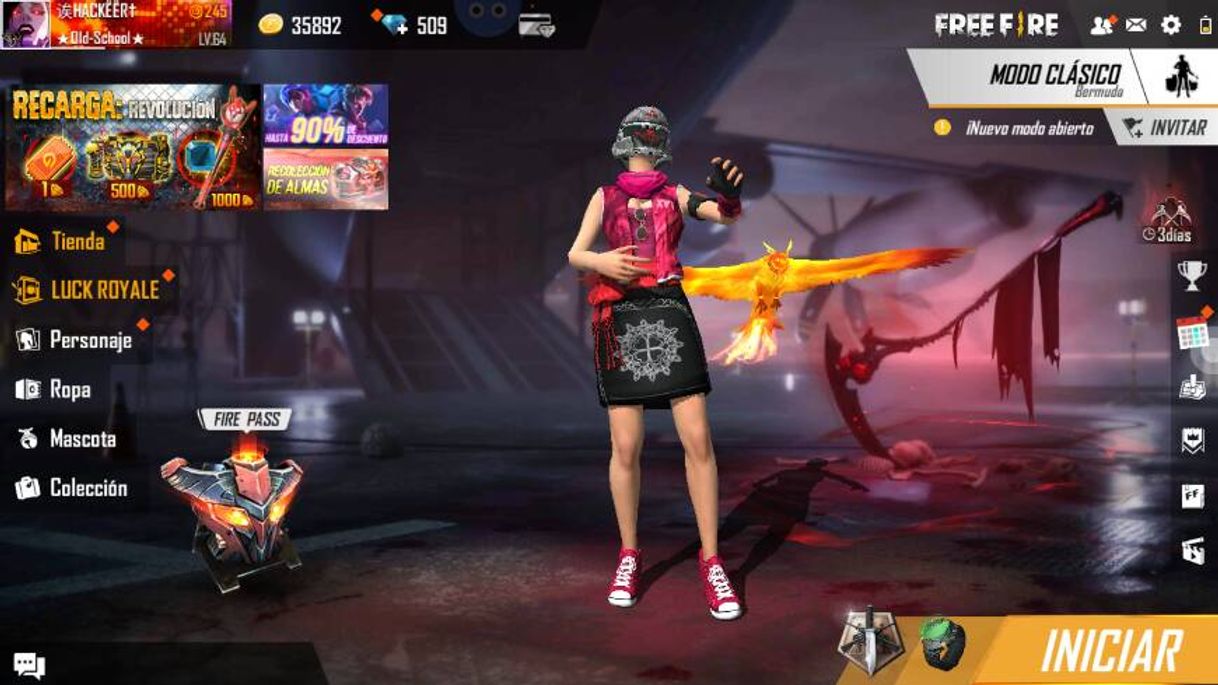Videojuegos Garena Free Fire
