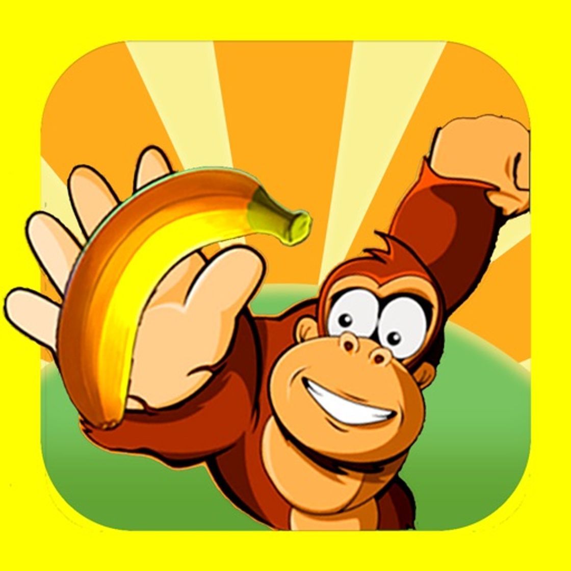 App Banana Kong Mania : Jungle Quest Animal Run Games