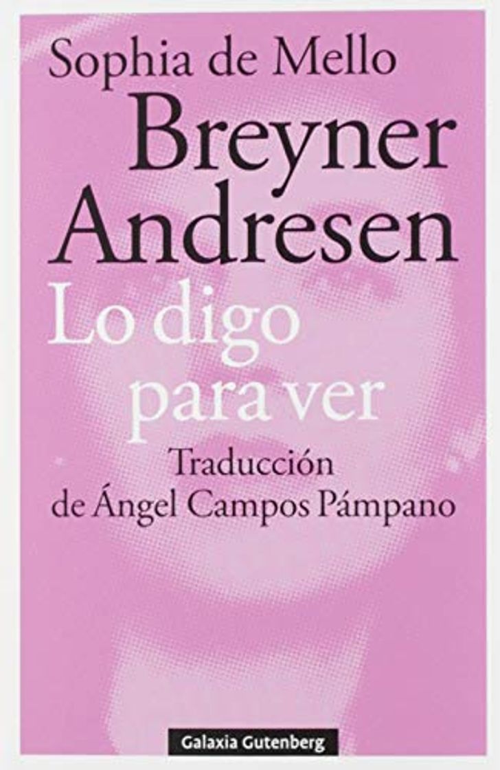 Book Lo digo para ver