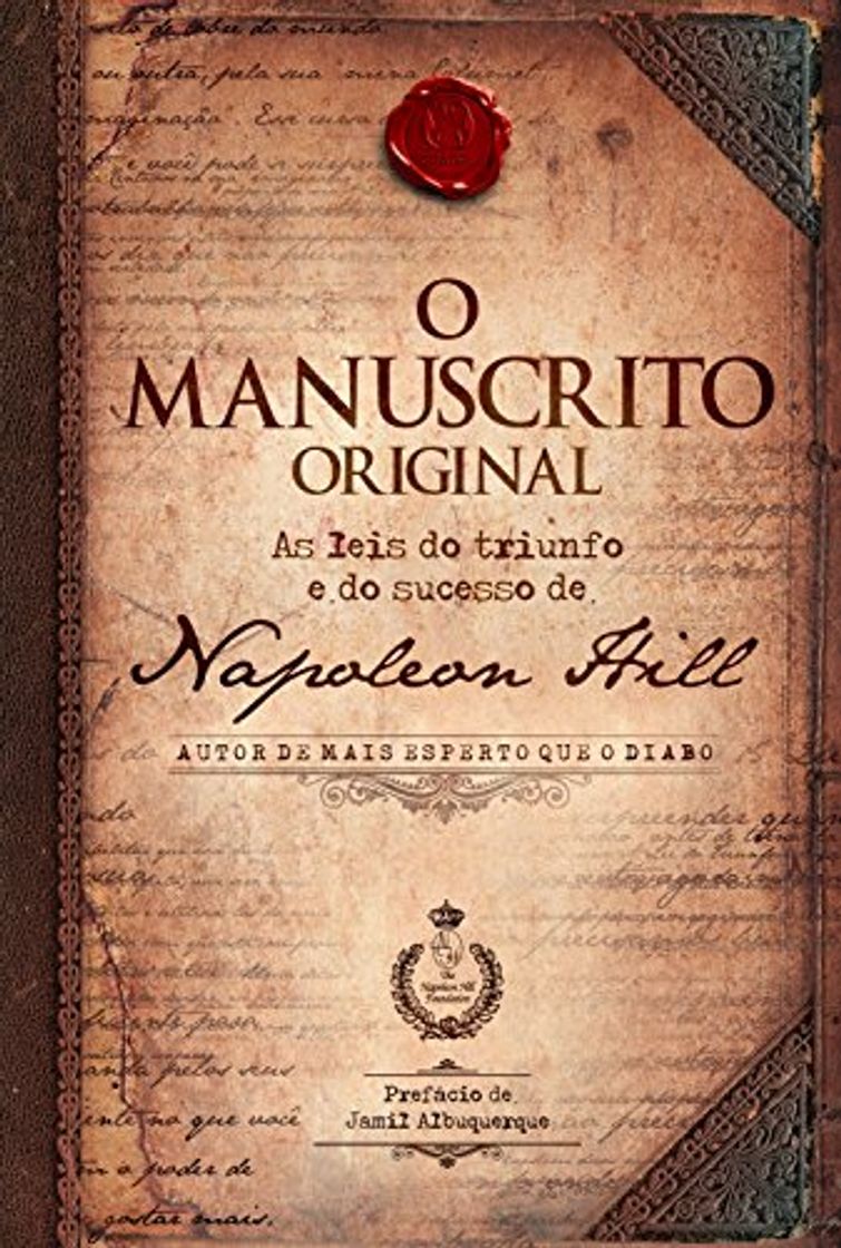 Libro O manuscrito original: As leis do triunfo e do sucesso de Napoleon