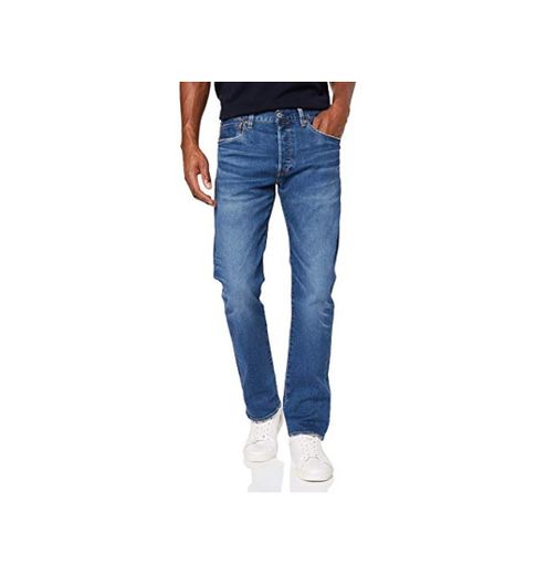 Levi's 501 Original Fit Jeans Vaqueros, Key West Sky Tnl, 32W