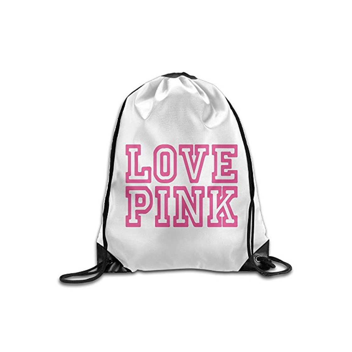 Moda JIMSTRES V's Secret Love Pink Sport Backpack Drawstring Print Bag