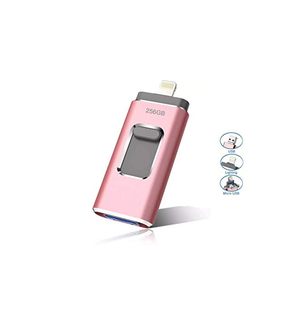 Producto iweed Memoria USB 256GB Pendrive para iPhone OTG Android iPad iPod Computadoras