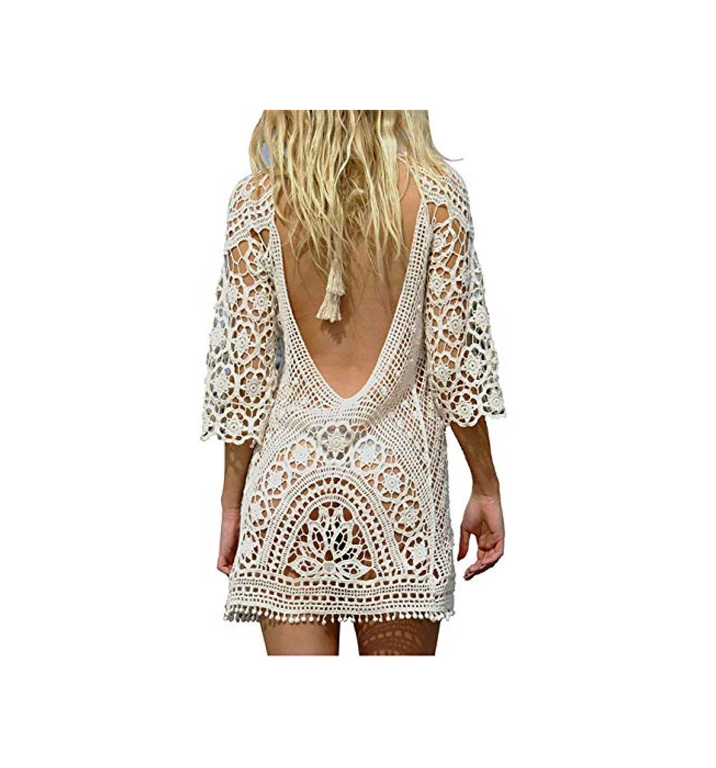 Social EDOTON Traje de Baño, Vestido de baño de Bikini con Encaje de