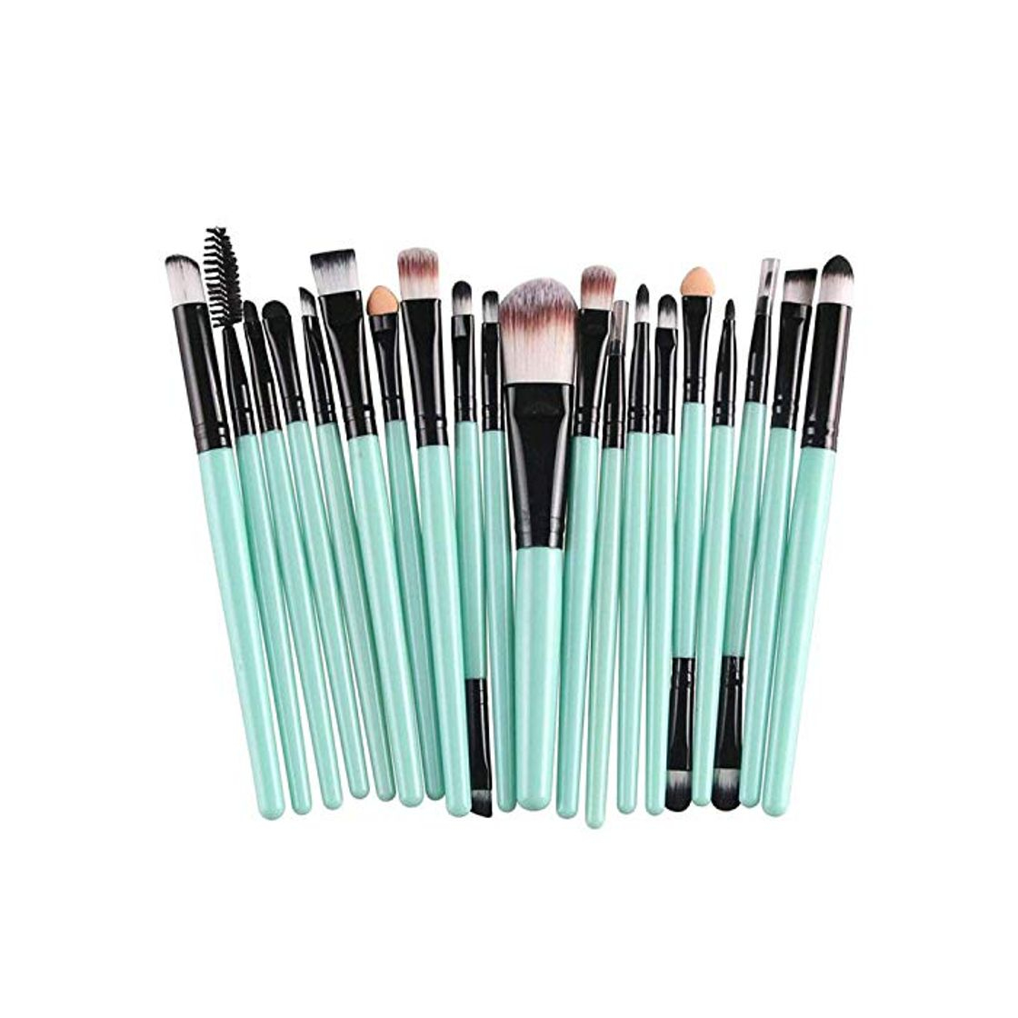 Product Juego de 20 brochas de maquillaje para base de maquillaje en polvo,