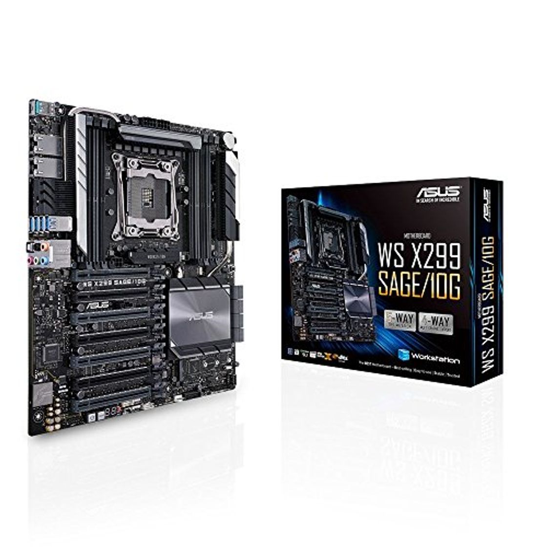 Product ASUS WS X299 SAGE/10G Placa Base para - Servidor