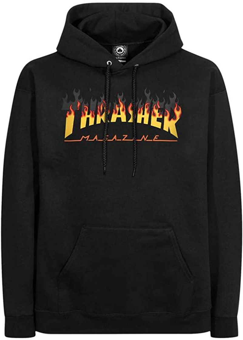 Moda Sudadera capucha Thrasher Bbq Negro XL