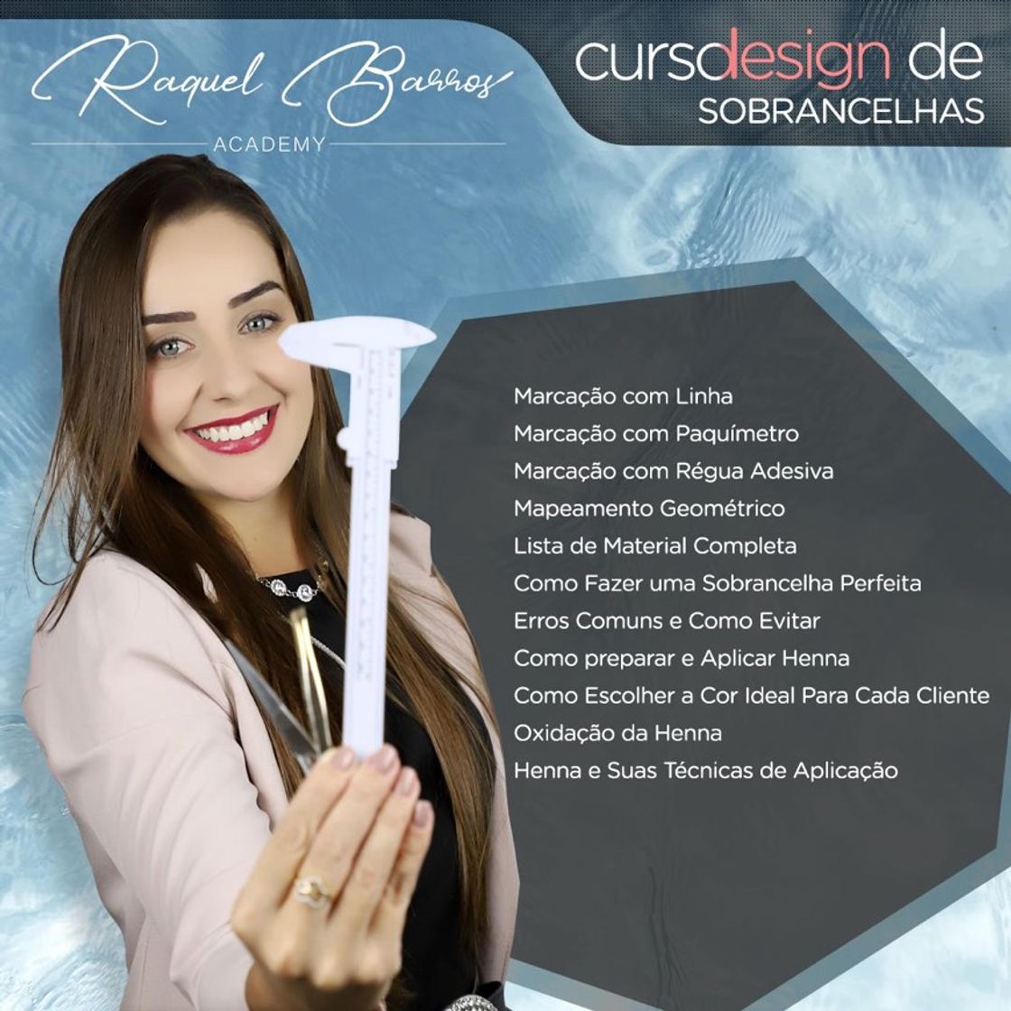 Fashion Curso de Design de Sobrancelhas e Aplicação de Henna Online 