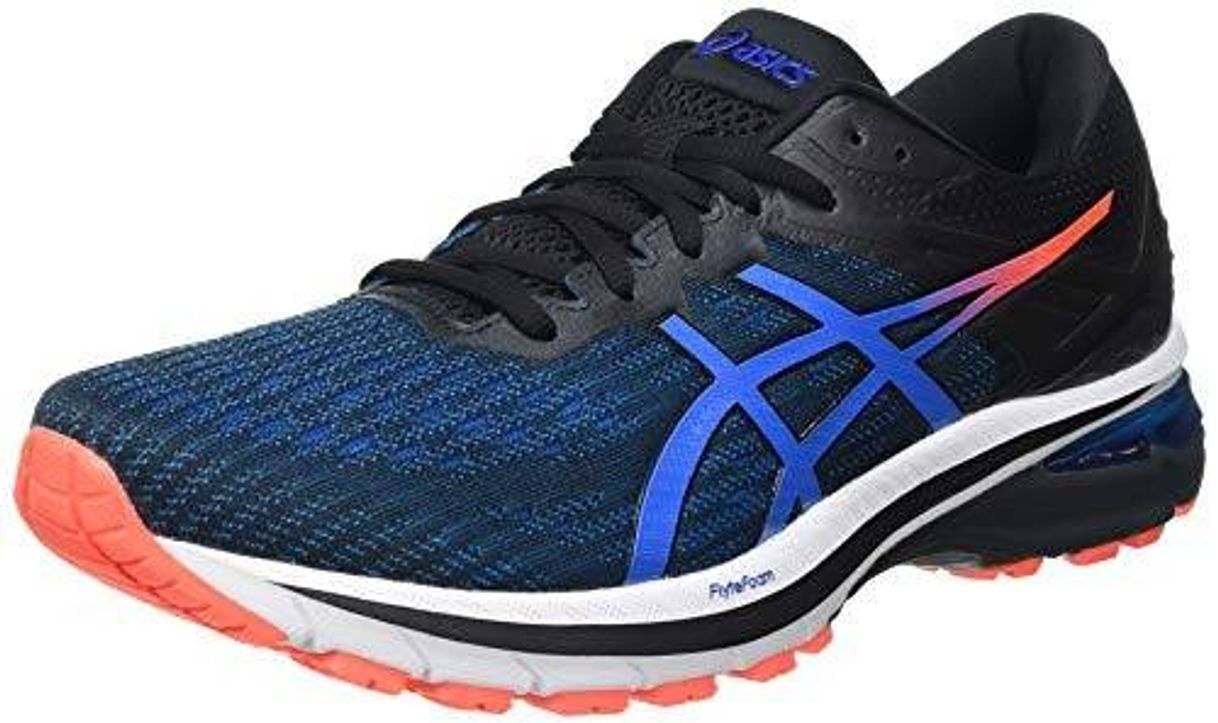 Social Tênis Asics GT 2000 9 Masculino Preto e Azul