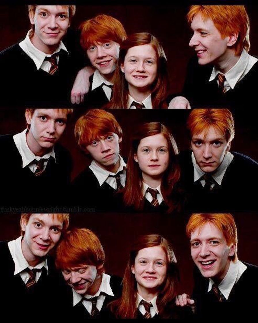 Fashion Irmãos weasley 🥰