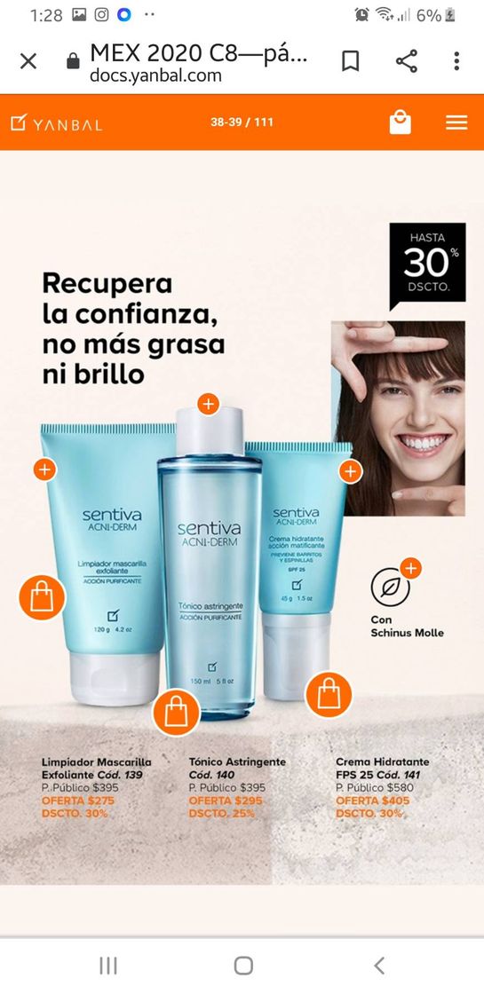 Fashion MEX 2020 C8. Set acniderm elimina el acne