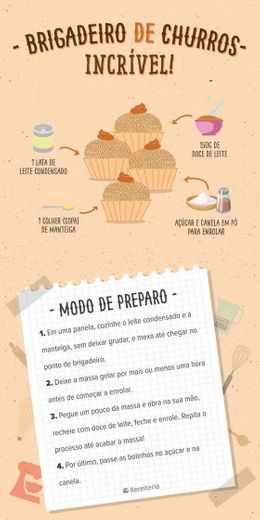 Brigadeiro de churros | Pinterest