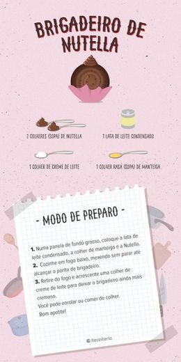 Brigadeiro de nutella | Pinterest 