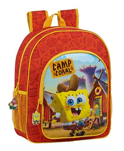 Mochila Safta Escolar Junior de Bob Esponja