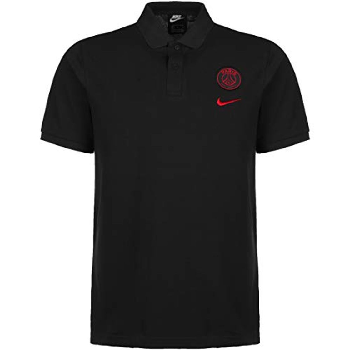 NIKE PSG M NSW Polo Pq Cre, Hombre, Oil Grey