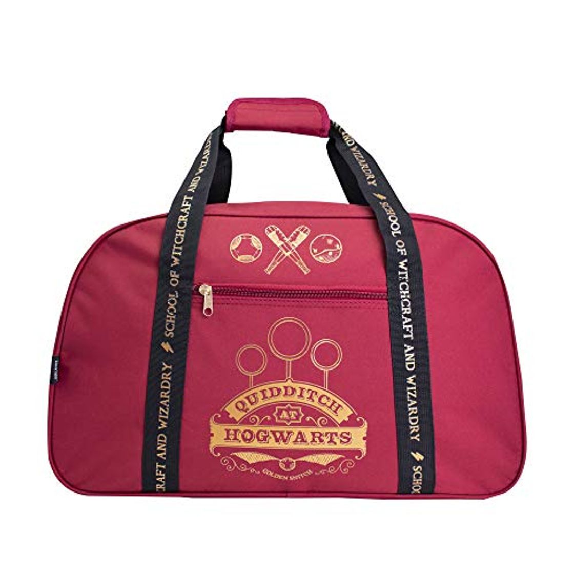 Harry Potter Gryffindor Quidditch at Hogwarts Burgundy Duffle Bag