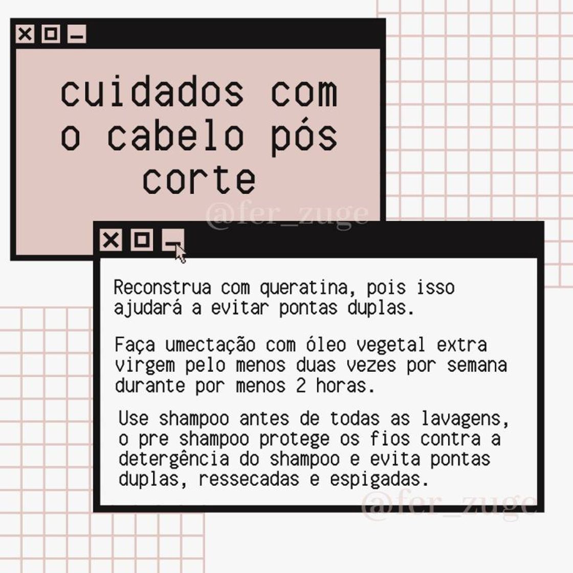 Moda Cuidados com o cabelo pós corte