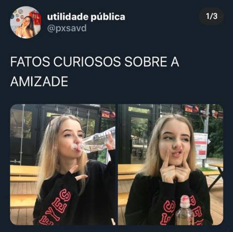 Moda Fatos sobre amizade