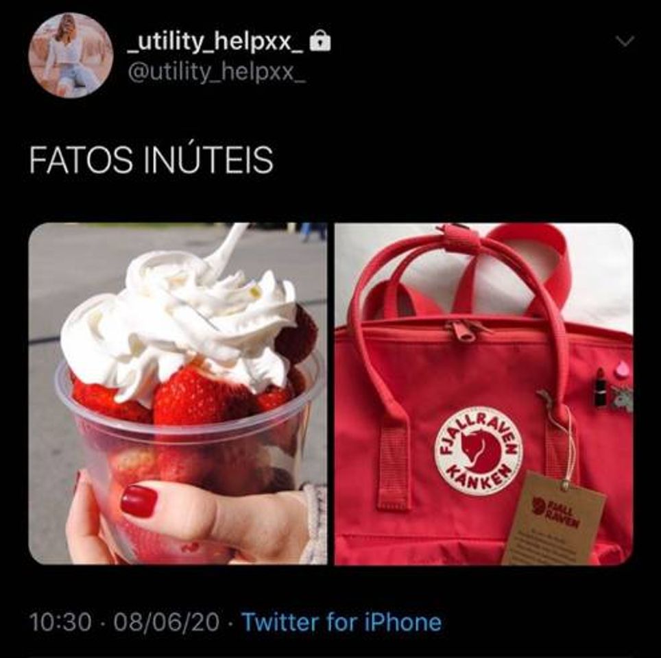 Moda Fatos inuteis