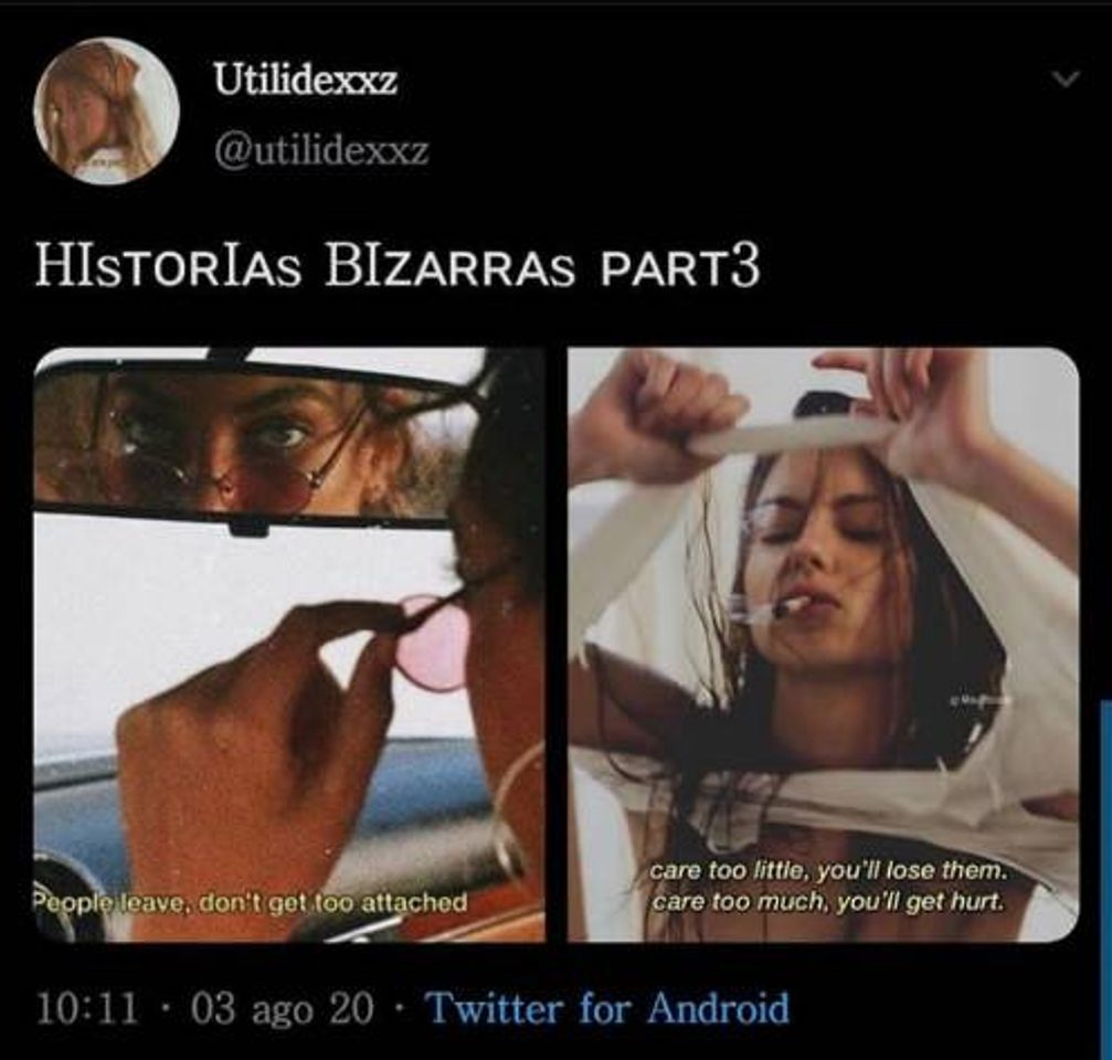 Fashion Histórias bizarras 3