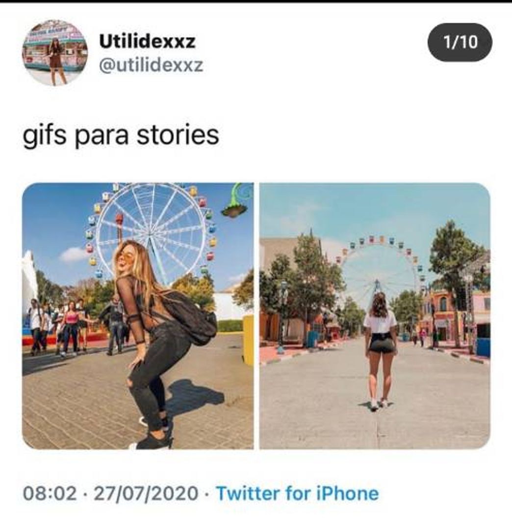 Moda Gifs para stories 