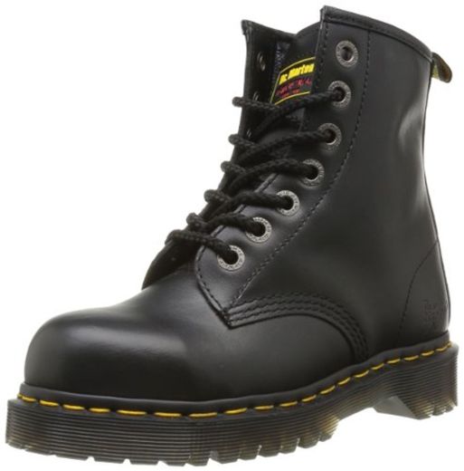 Dr. Martens Original 7B10, Botas Unisex, Negro, 43 EU