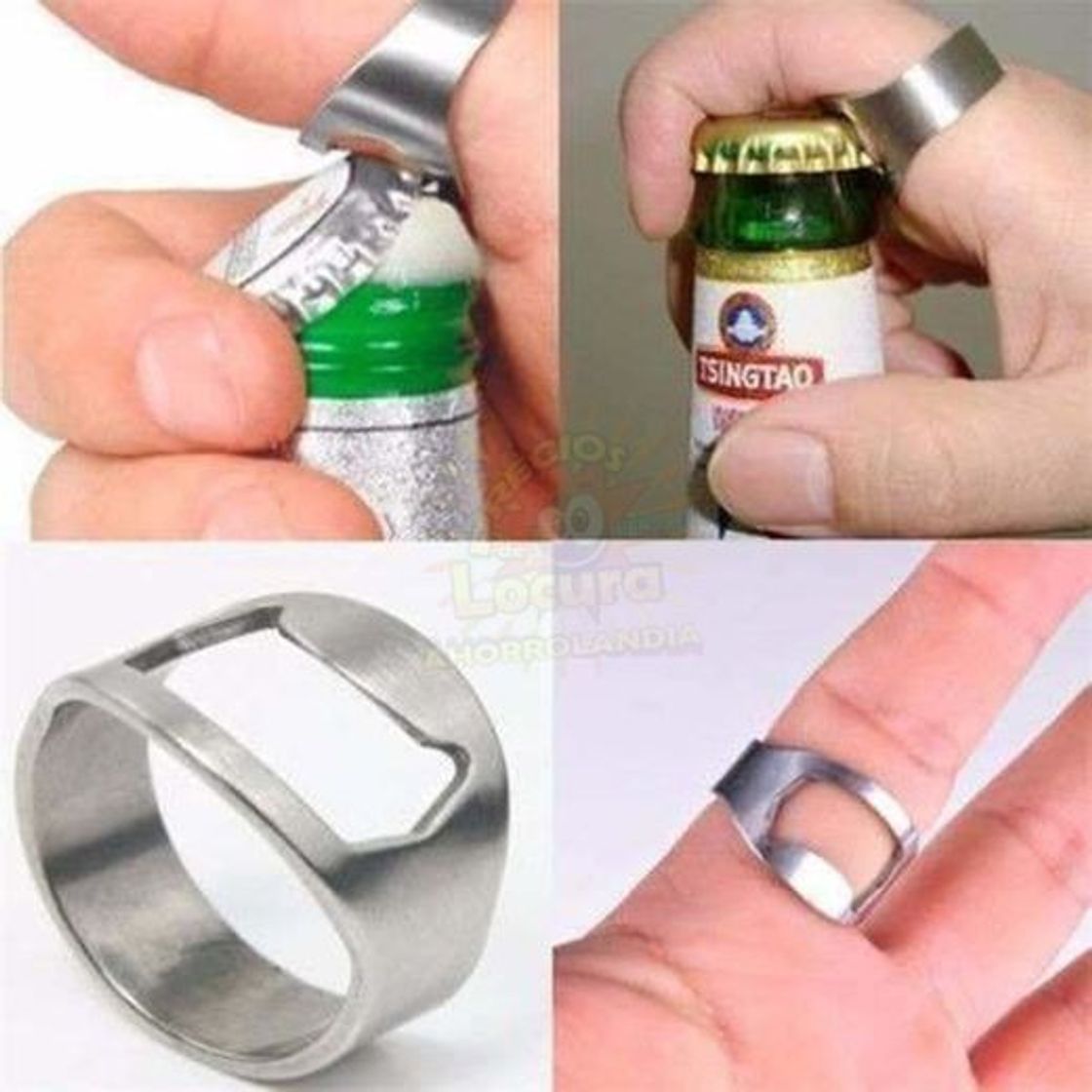 Producto Anillo destapador de botellas 