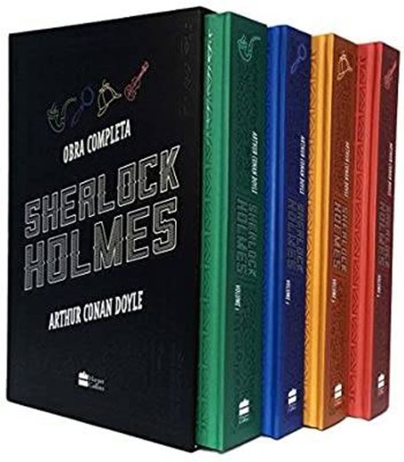 Box Sherlock Holmes capa dura