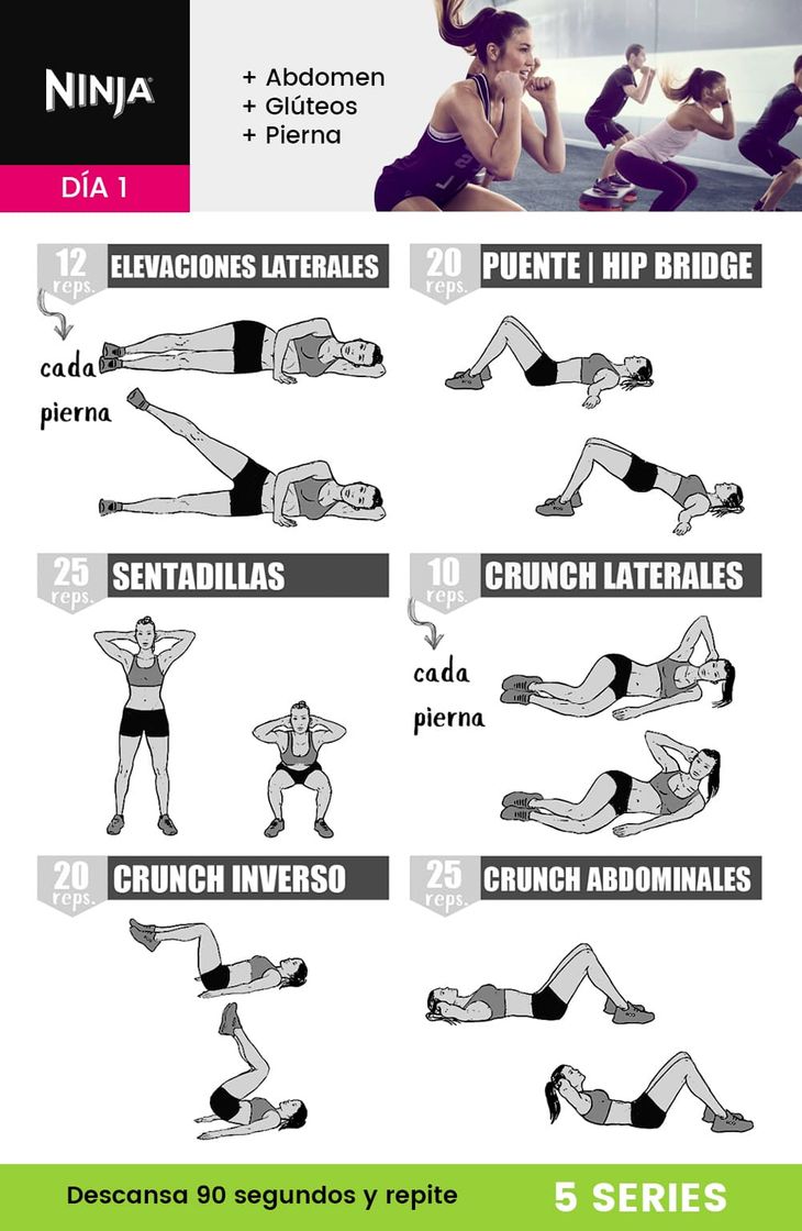 Moda Abdominales para principiantes