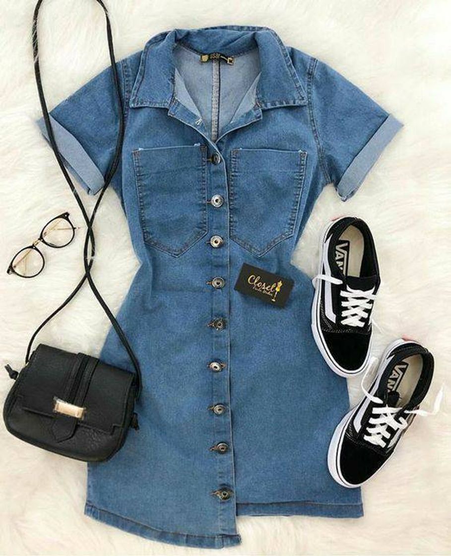 Fashion Vestido Jeans 