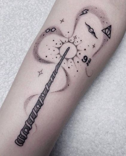 tatuagem Harry Potter 