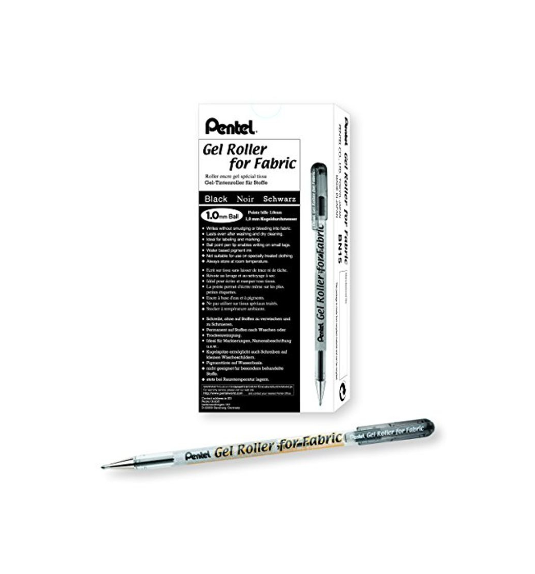 Producto Pentel BN15 roller gel para textiles