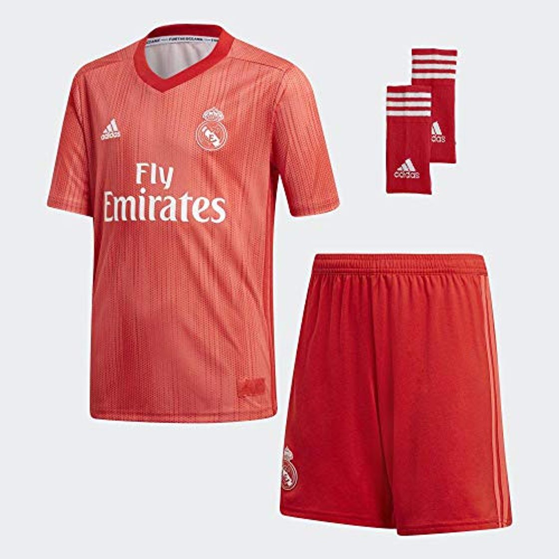 Social adidas Real 3 Y Kit Conjunto, Unisex niños, Multicolor