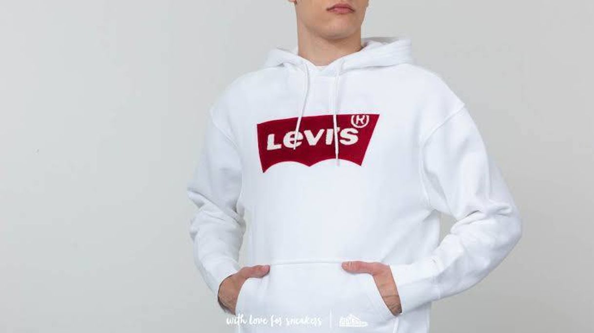 Fashion Levi's Graphic Sport Capucha, Blanco