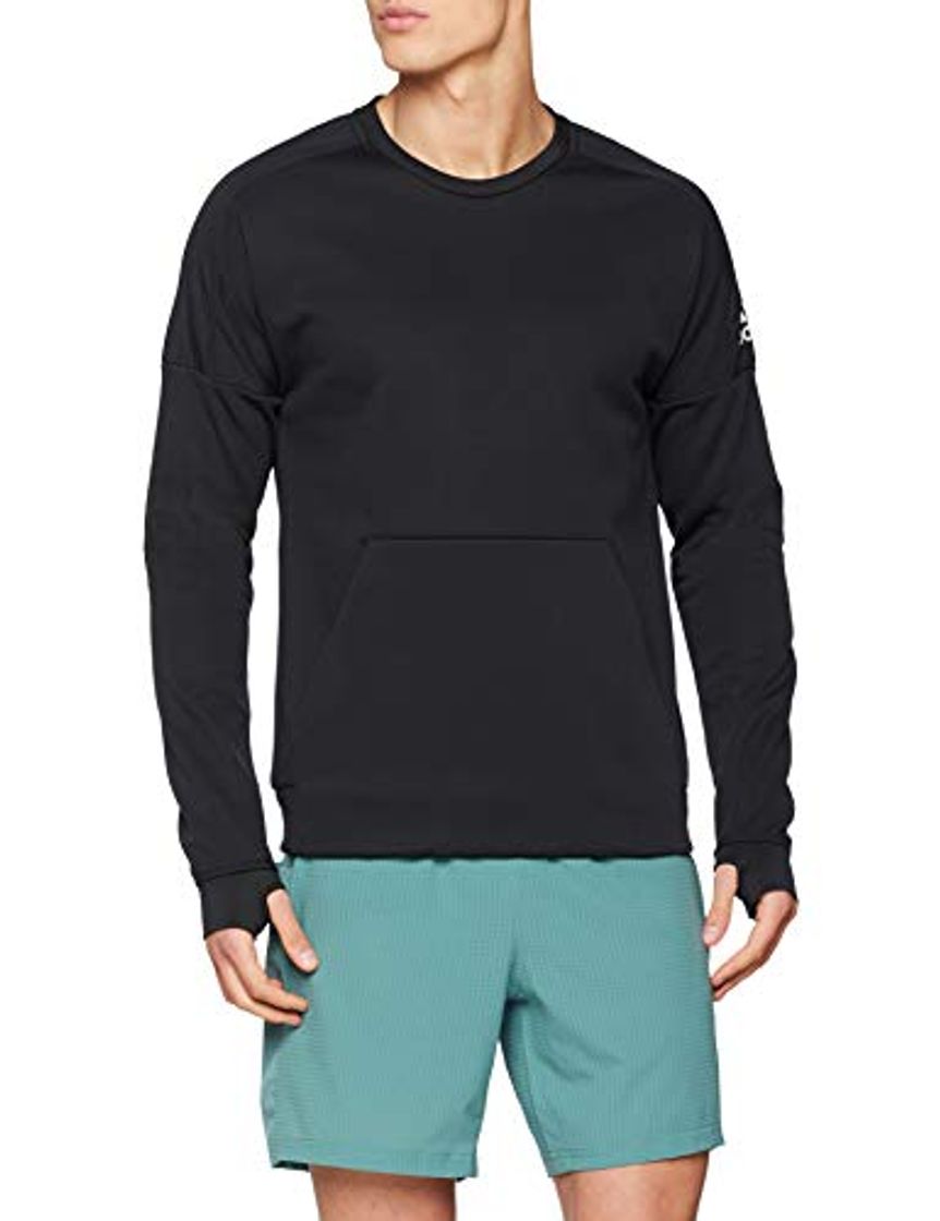 Social adidas M ID Ch Sta CRW Sudadera, Negro