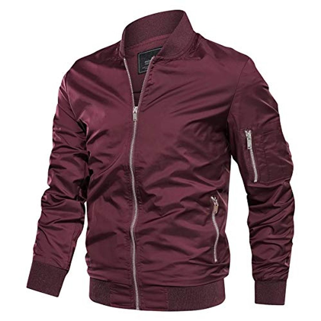 Social KEFITEVD - Chaqueta de béisbol casual para hombre