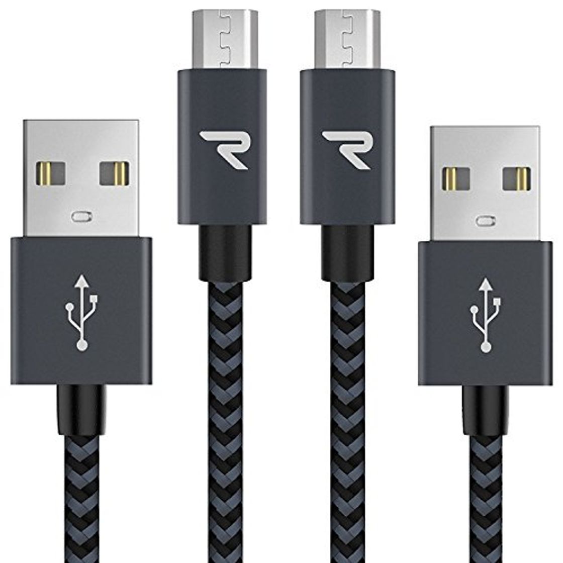 Social RAMPOW Cable Micro USB [2pack 10ft