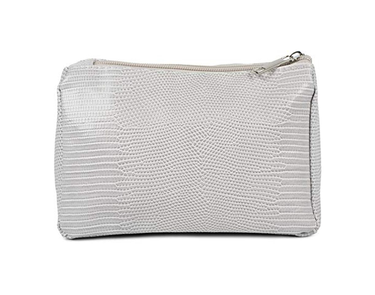 Social styleBREAKER Bolsa de Belleza para Damas de Piel de cocodrilo, Bolsa de