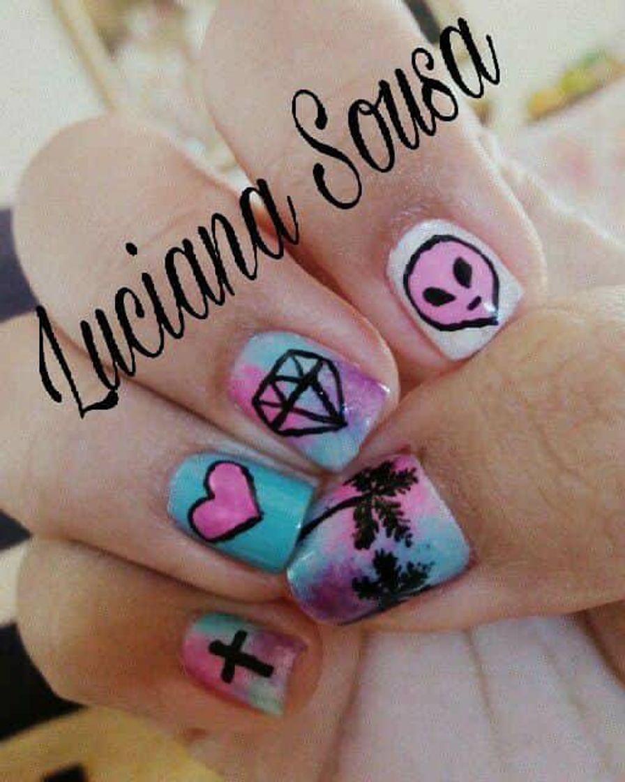 Moda Unhas tumblr