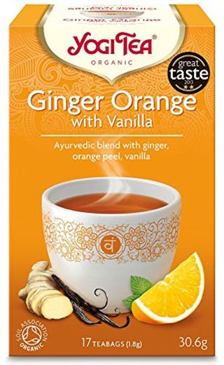 Yogi Tea Ginger Orange with Vanilla 17 Teabags