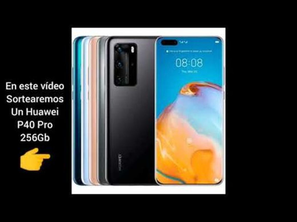 Moda Sorteo Internacional De Huawei P40 Pro 256Gb 